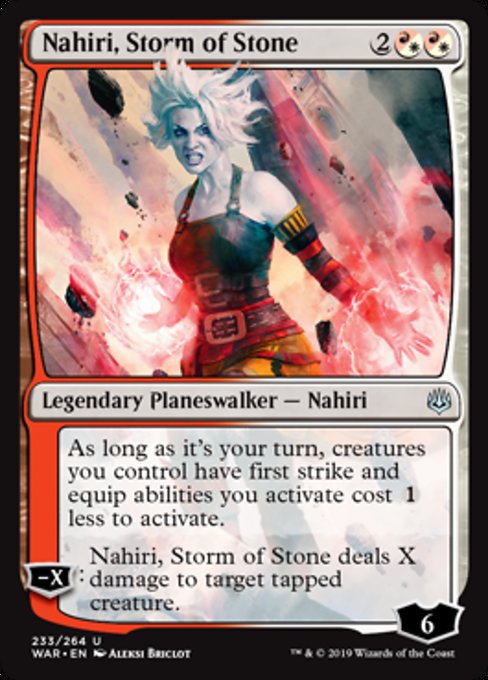 Nahiri, Storm of Stone [War of the Spark] | Gam3 Escape