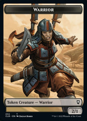 Warrior // Inkling Double-sided Token [Commander Legends: Battle for Baldur's Gate Tokens] | Gam3 Escape