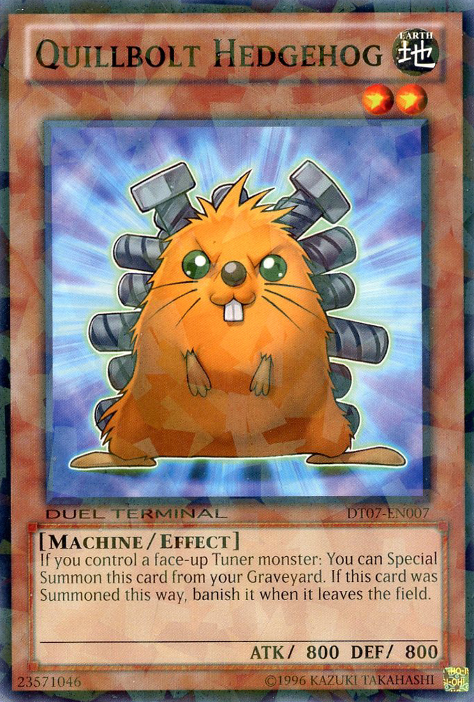 Quillbolt Hedgehog [DT07-EN007] Common | Gam3 Escape