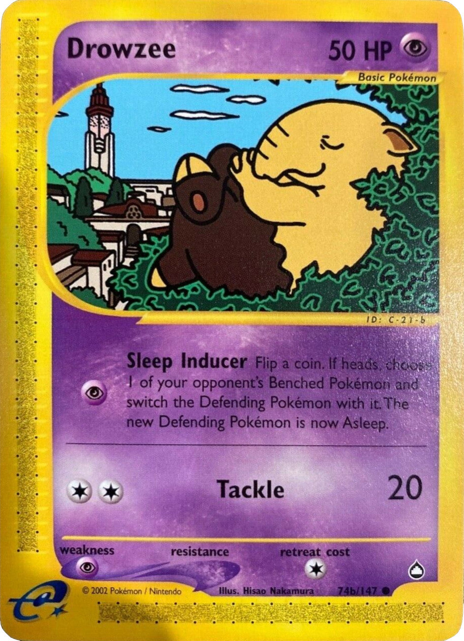 Drowzee (74b/147) [Aquapolis] | Gam3 Escape