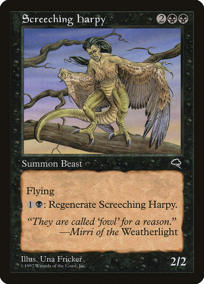 Screeching Harpy [Tempest] | Gam3 Escape