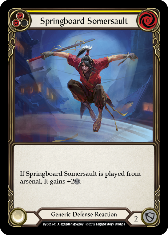 Springboard Somersault [BVO015-C] 1st Edition Normal | Gam3 Escape