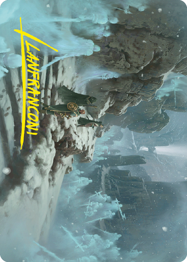 Ghost Quarter Art Card (Gold-Stamped Signature) [The Lord of the Rings: Tales of Middle-earth Art Series] | Gam3 Escape