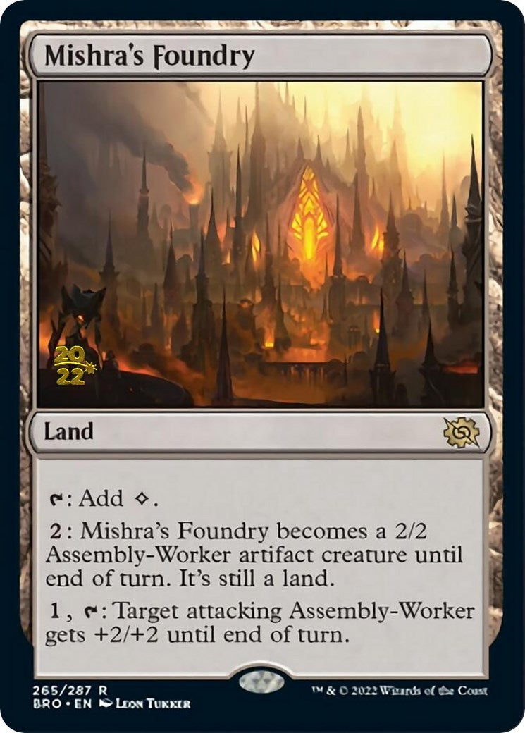 Mishra's Foundry [The Brothers' War: Prerelease Promos] | Gam3 Escape