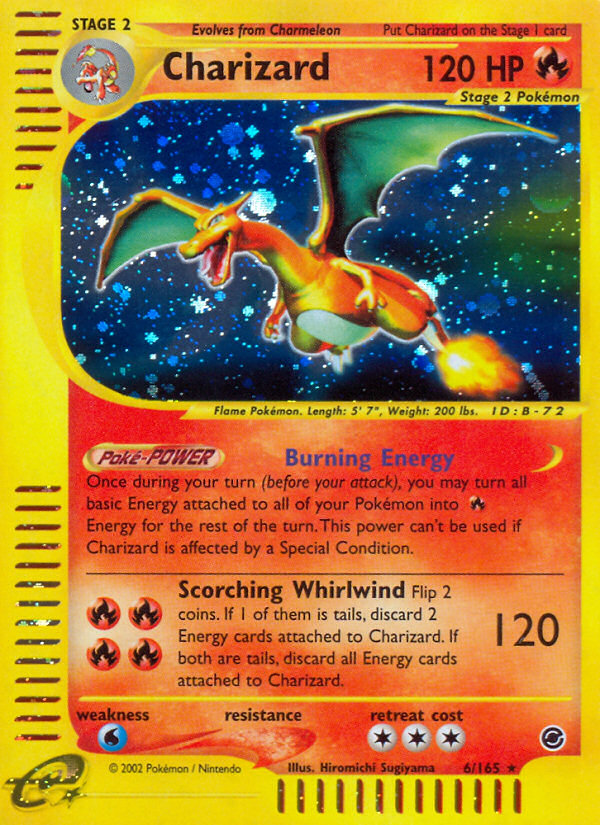 Charizard (6/165) [Expedition: Base Set] | Gam3 Escape