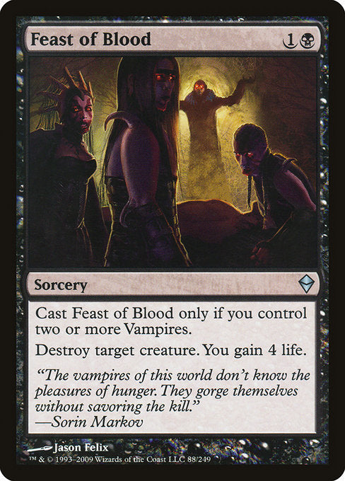 Feast of Blood [Zendikar] | Gam3 Escape