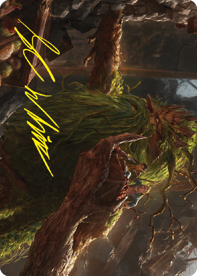 Treebeard, Gracious Host Art Card (Gold-Stamped Signature) [The Lord of the Rings: Tales of Middle-earth Art Series] | Gam3 Escape
