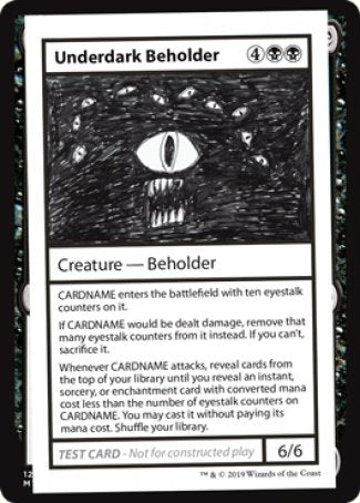 Underdark Beholder (2021 Edition) [Mystery Booster Playtest Cards] | Gam3 Escape