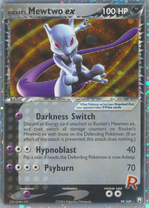 Rocket's Mewtwo ex (99/109) [EX: Team Rocket Returns] | Gam3 Escape