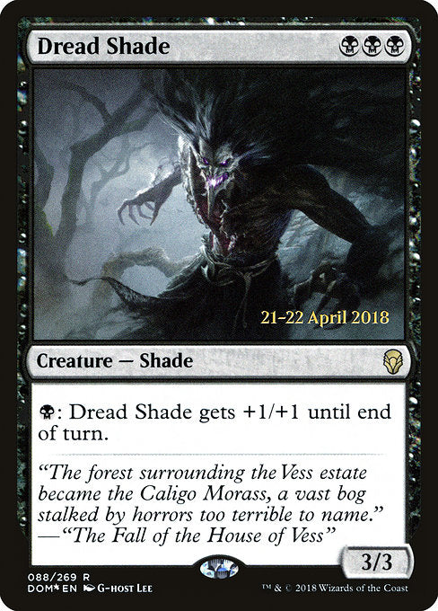 Dread Shade [Dominaria Promos] | Gam3 Escape