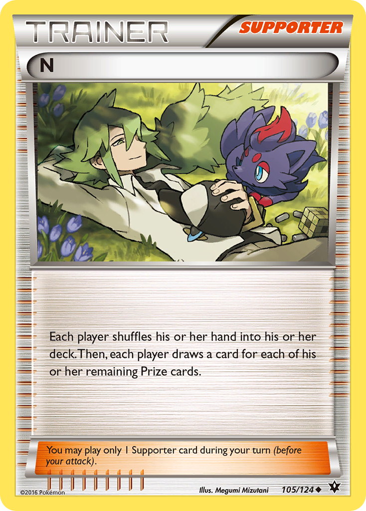 N (105/124) [XY: Fates Collide] | Gam3 Escape