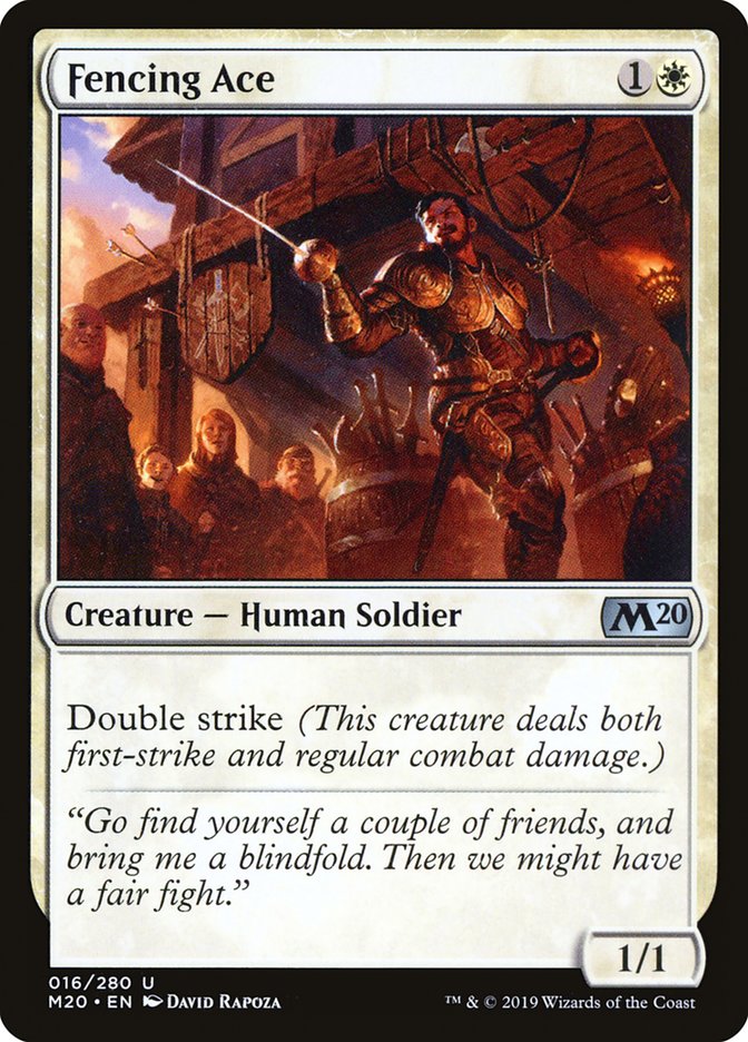 Fencing Ace [Core Set 2020] | Gam3 Escape