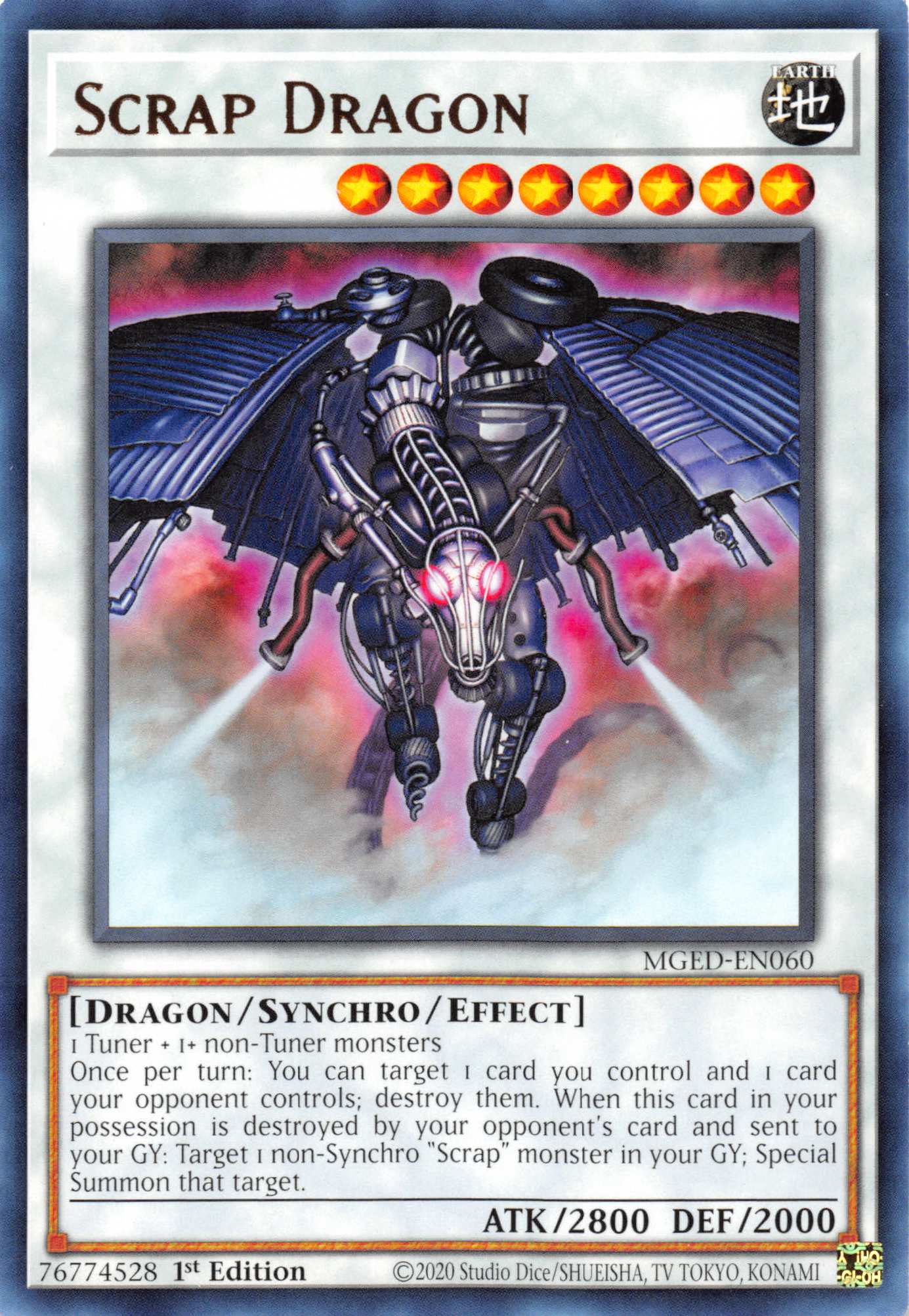 Scrap Dragon [MGED-EN060] Rare | Gam3 Escape