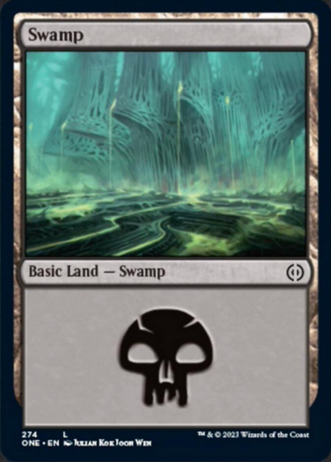 Swamp (274) [Phyrexia: All Will Be One] | Gam3 Escape
