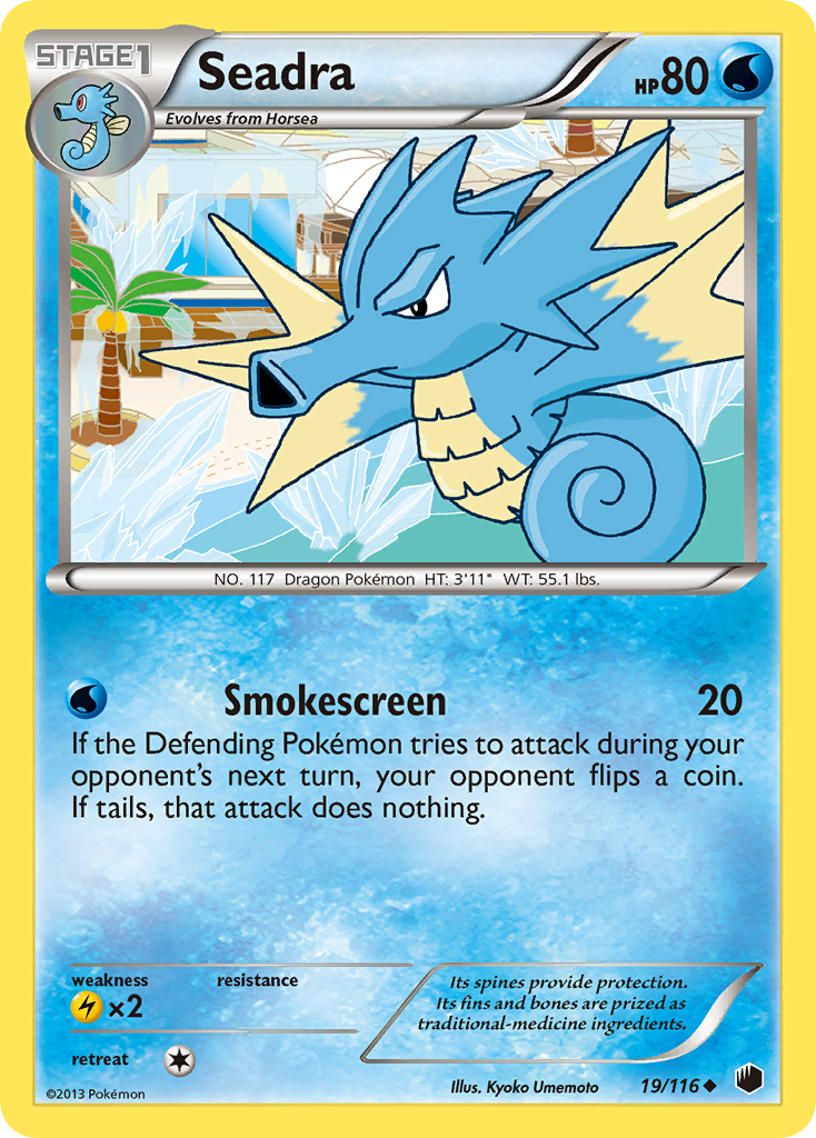 Seadra (19/116) [Black & White: Plasma Freeze] | Gam3 Escape