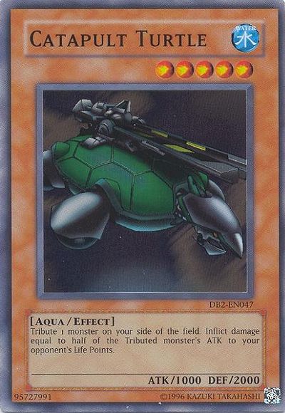 Catapult Turtle [DB2-EN047] Super Rare | Gam3 Escape