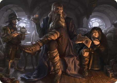Sharkey, Tyrant of the Shire Art Card [The Lord of the Rings: Tales of Middle-earth Art Series] | Gam3 Escape