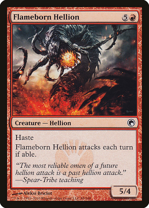 Flameborn Hellion [Scars of Mirrodin] | Gam3 Escape