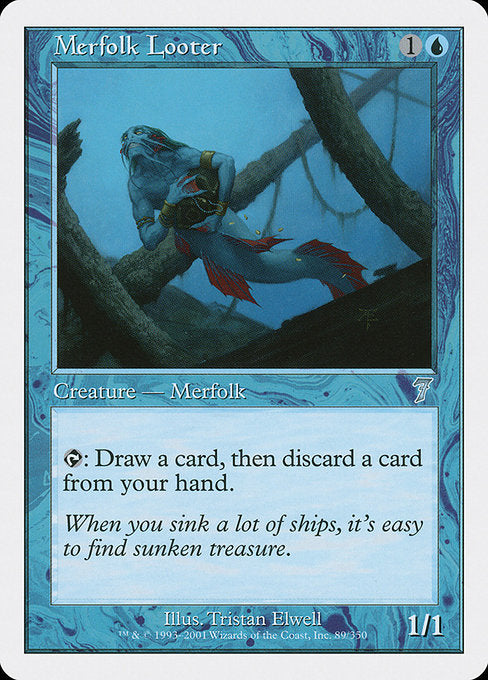 Merfolk Looter [Seventh Edition] | Gam3 Escape