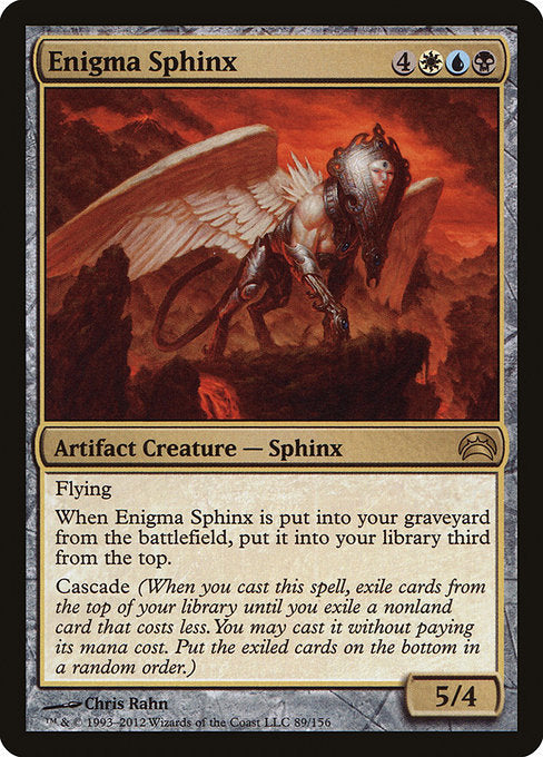 Enigma Sphinx [Planechase 2012] | Gam3 Escape