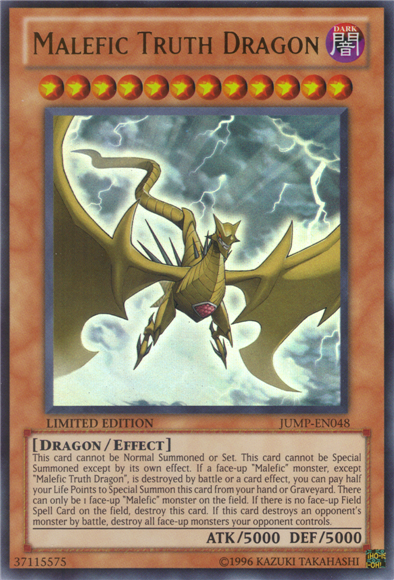 Malefic Truth Dragon [JUMP-EN048] Ultra Rare | Gam3 Escape