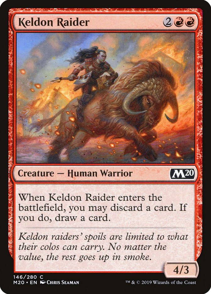 Keldon Raider [Core Set 2020] | Gam3 Escape