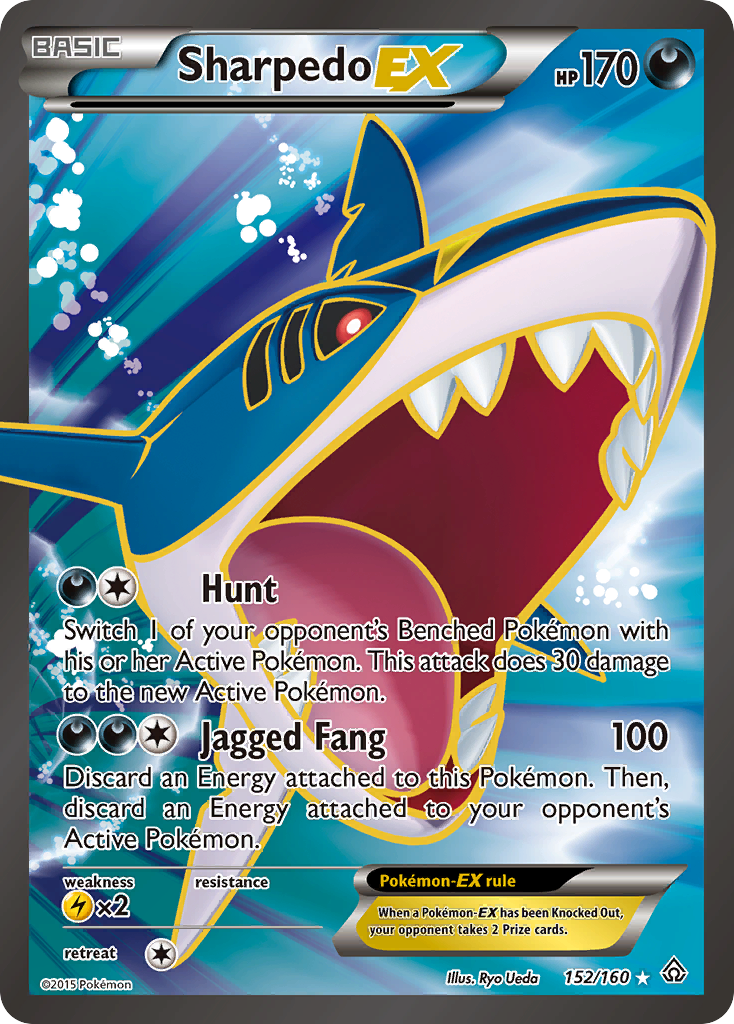 Sharpedo EX (152/160) [XY: Primal Clash] | Gam3 Escape