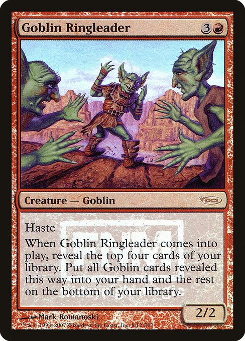 Goblin Ringleader [Friday Night Magic 2007] | Gam3 Escape