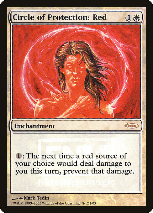 Circle of Protection: Red [Friday Night Magic 2005] | Gam3 Escape