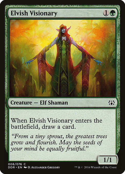 Elvish Visionary [Duel Decks: Nissa vs. Ob Nixilis] | Gam3 Escape