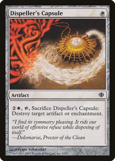 Dispeller's Capsule [Shards of Alara] | Gam3 Escape