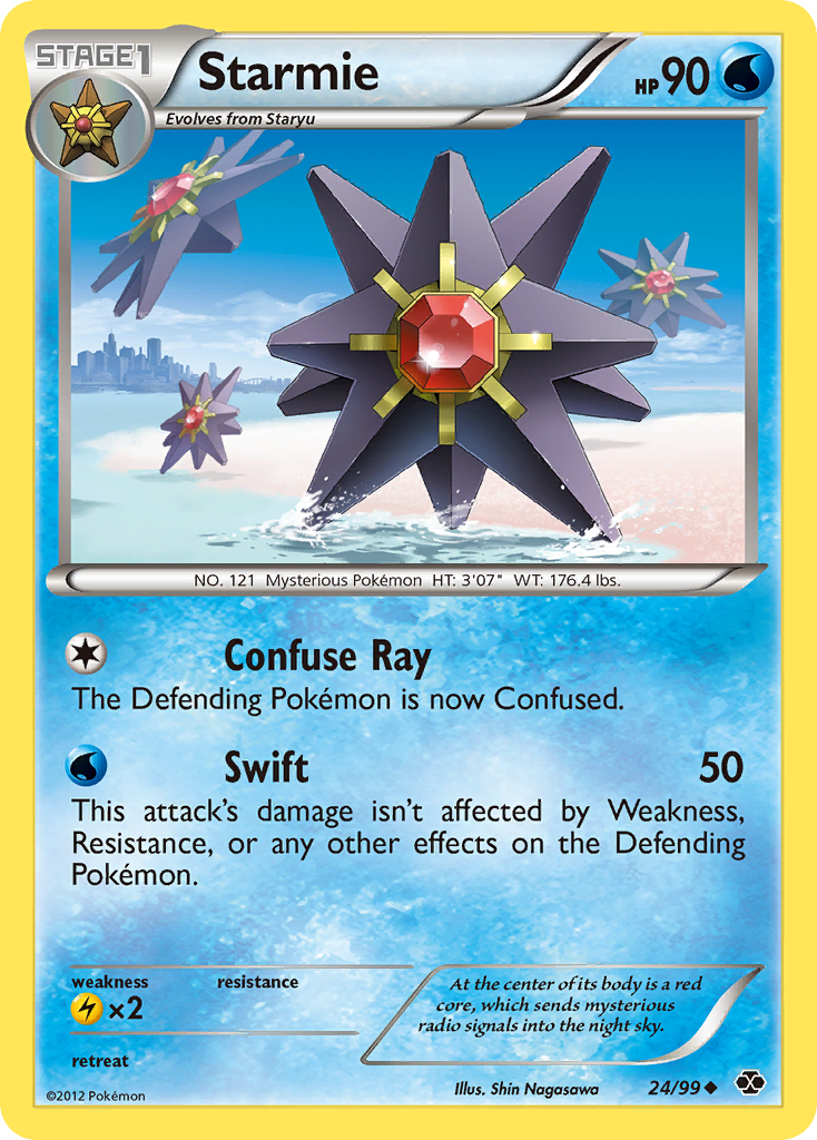 Starmie (24/99) [Black & White: Next Destinies] | Gam3 Escape