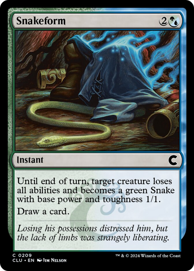 Snakeform [Ravnica: Clue Edition] | Gam3 Escape