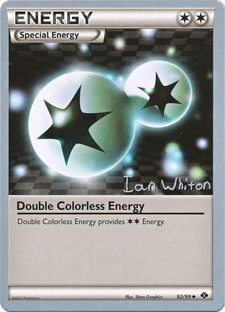 Double Colorless Energy (92/99) (American Gothic - Ian Whiton) [World Championships 2013] | Gam3 Escape