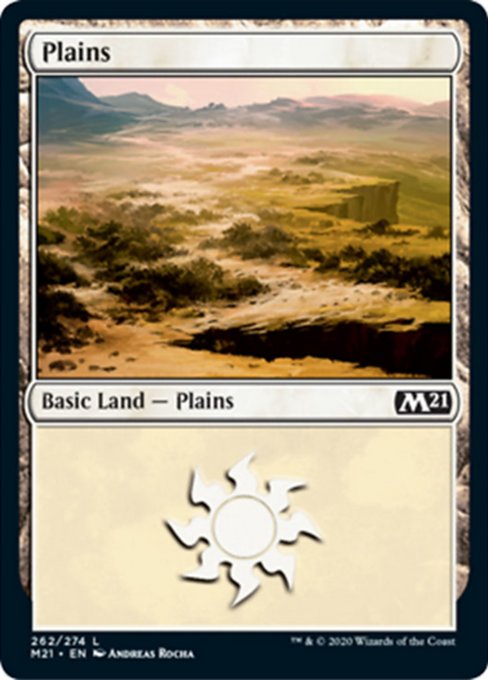 Plains (262) [Core Set 2021] | Gam3 Escape