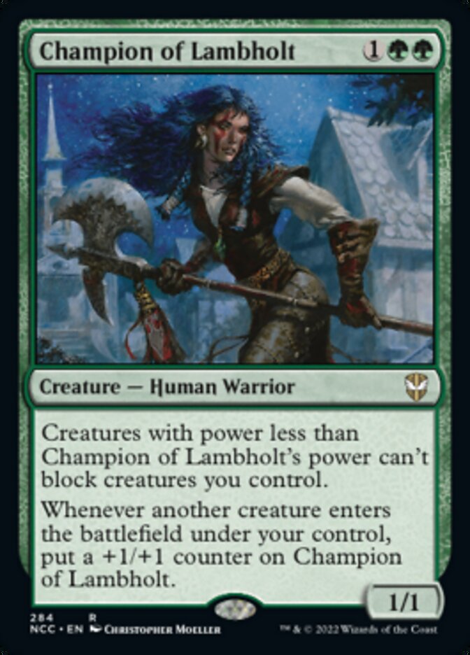 Champion of Lambholt [Streets of New Capenna Commander] | Gam3 Escape