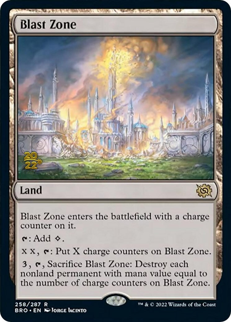 Blast Zone (258) [The Brothers' War: Prerelease Promos] | Gam3 Escape