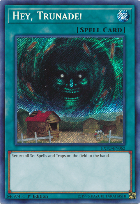 Hey, Trunade! [EXFO-EN062] Secret Rare | Gam3 Escape