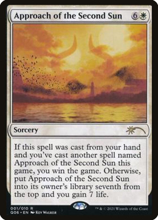 Approach of the Second Sun [Pioneer Challenger Decks 2021] | Gam3 Escape