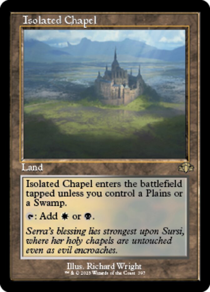 Isolated Chapel (Retro) [Dominaria Remastered] | Gam3 Escape