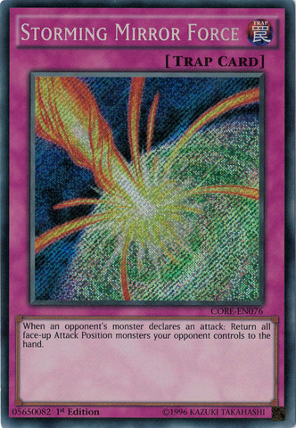 Storming Mirror Force [CORE-EN076] Secret Rare | Gam3 Escape