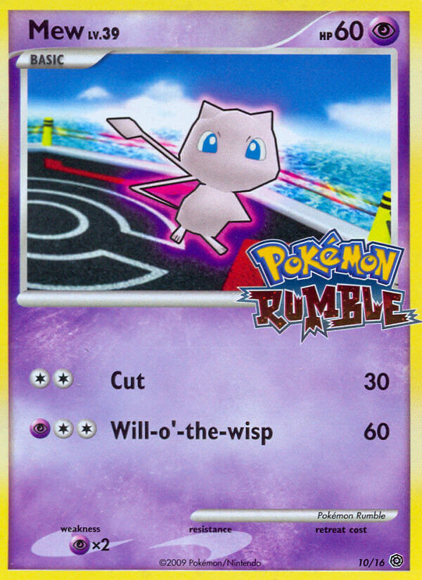 Mew (10/16) [Pokémon Rumble] | Gam3 Escape