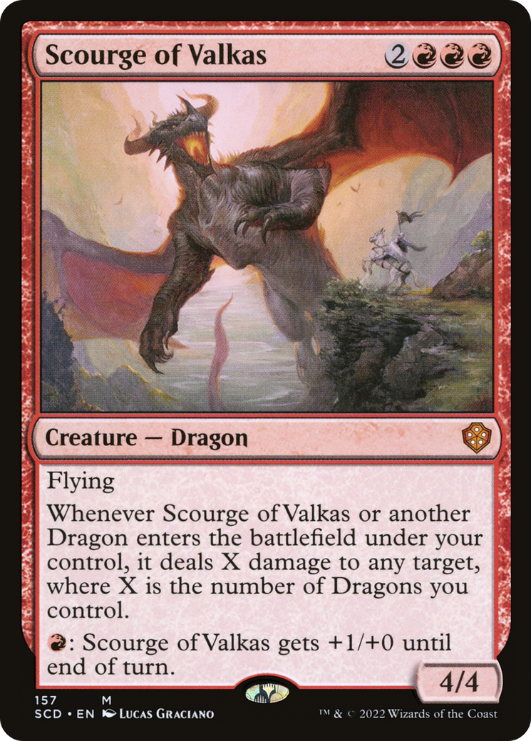 Scourge of Valkas [Starter Commander Decks] | Gam3 Escape