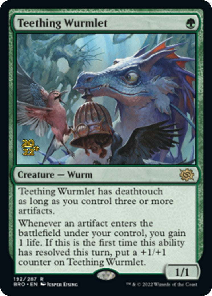 Teething Wurmlet [The Brothers' War: Prerelease Promos] | Gam3 Escape