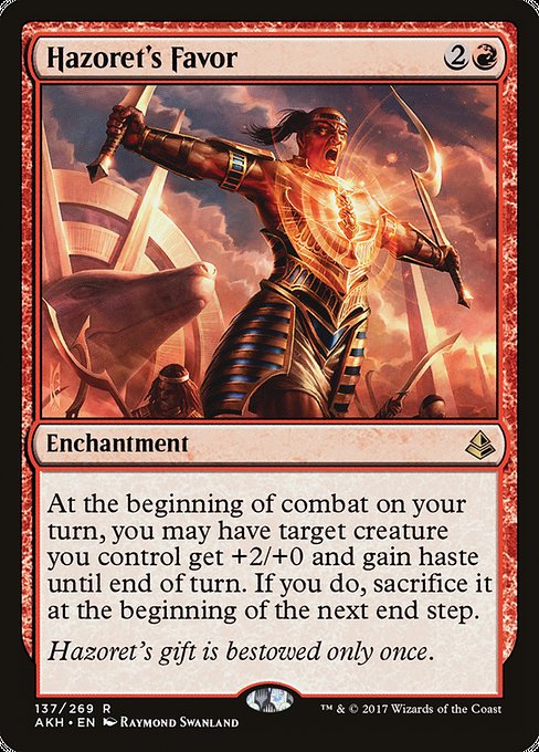 Hazoret's Favor [Amonkhet] | Gam3 Escape