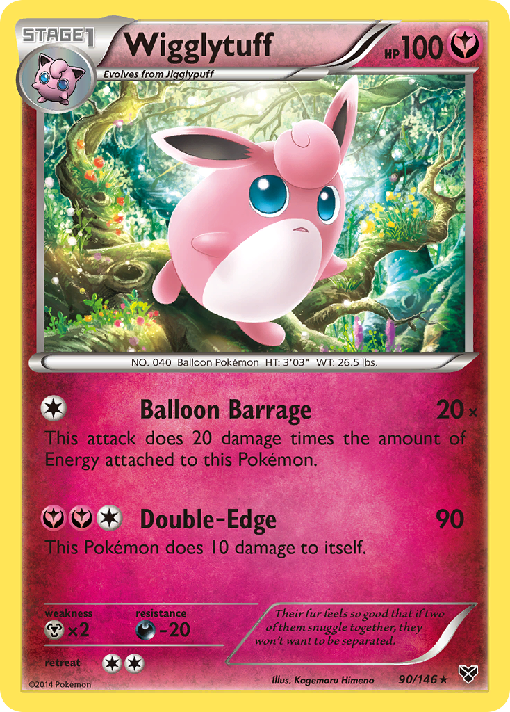 Wigglytuff (90/146) [XY: Base Set] | Gam3 Escape