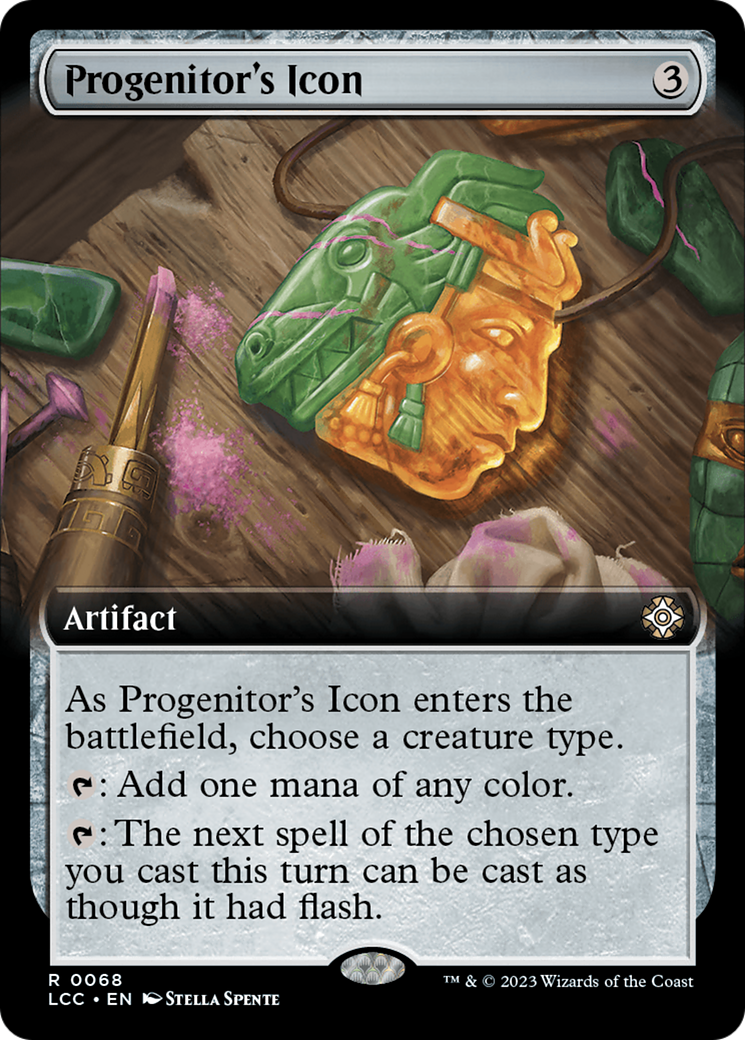 Progenitor's Icon (Extended Art) [The Lost Caverns of Ixalan Commander] | Gam3 Escape