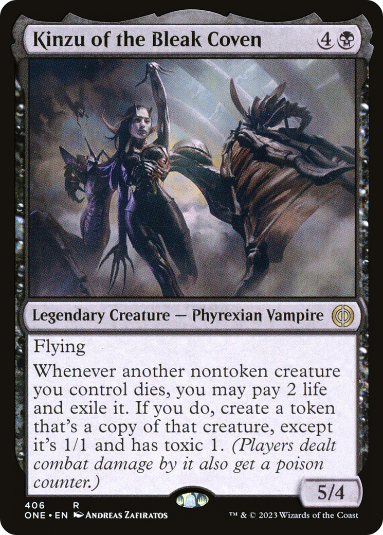 Kinzu of the Bleak Coven [Phyrexia: All Will Be One] | Gam3 Escape