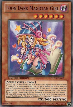 Toon Dark Magician Girl [GLD4-EN015] Common | Gam3 Escape