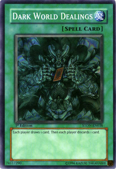 Dark World Dealings [STON-EN038] Super Rare | Gam3 Escape